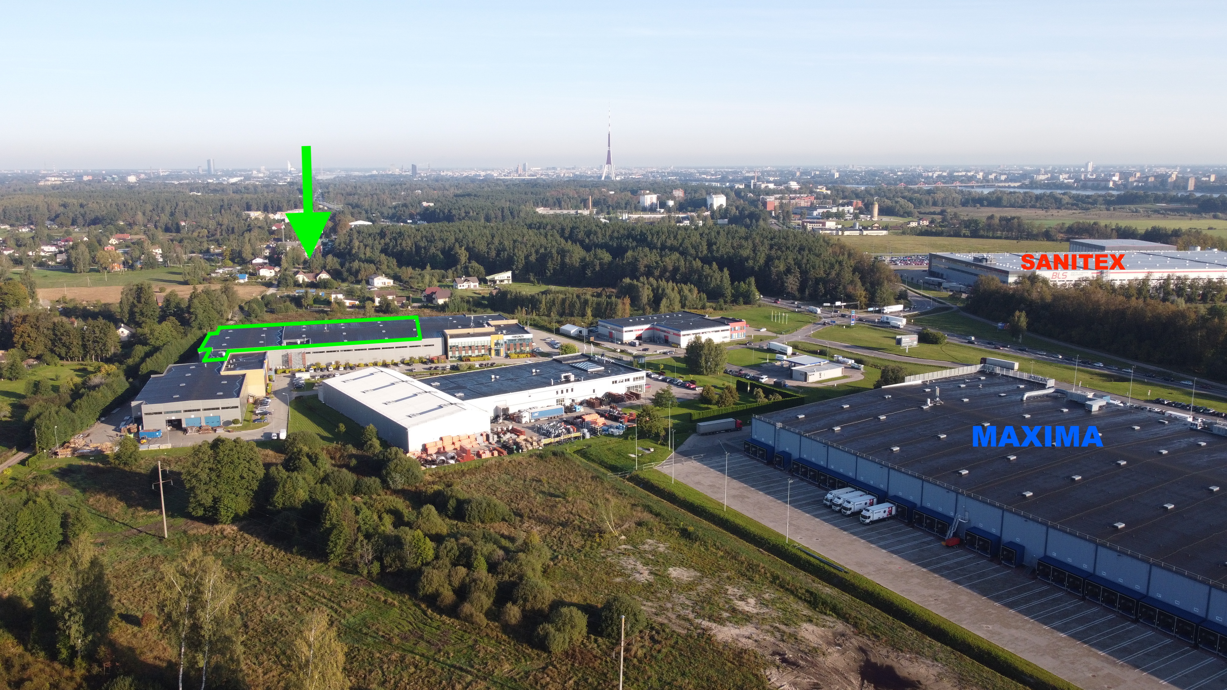 Iznomā ražošanas telpas, Piepilsētas iela - Attēls 1