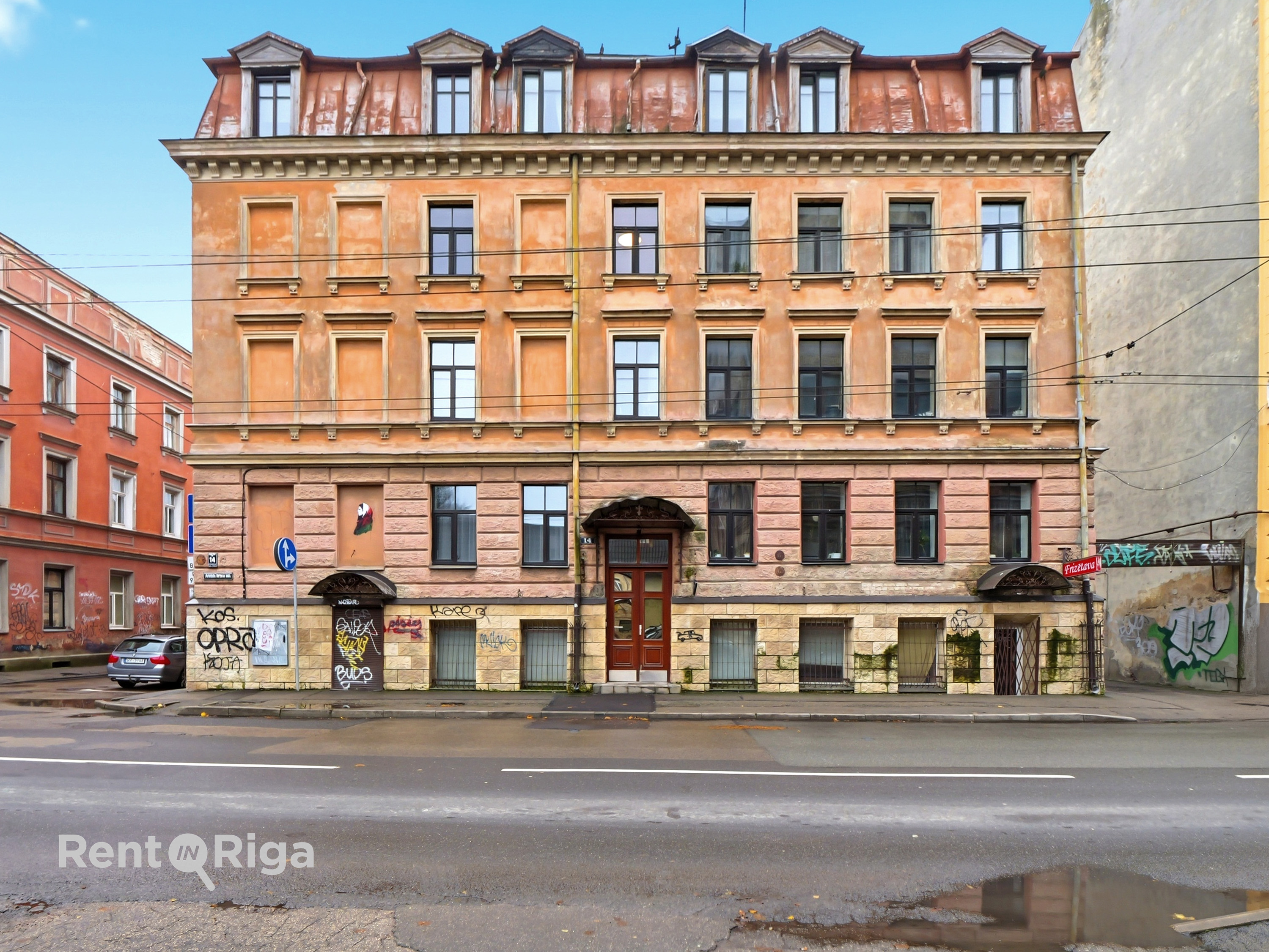 Apartment for rent, Aristida Briāna street 14 - Image 1