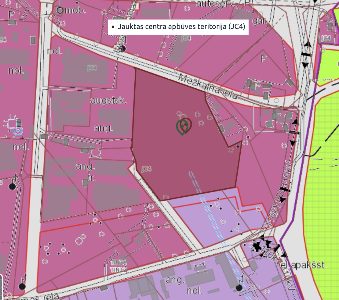 Pārdod zemi, Rītausmas iela - Attēls 1