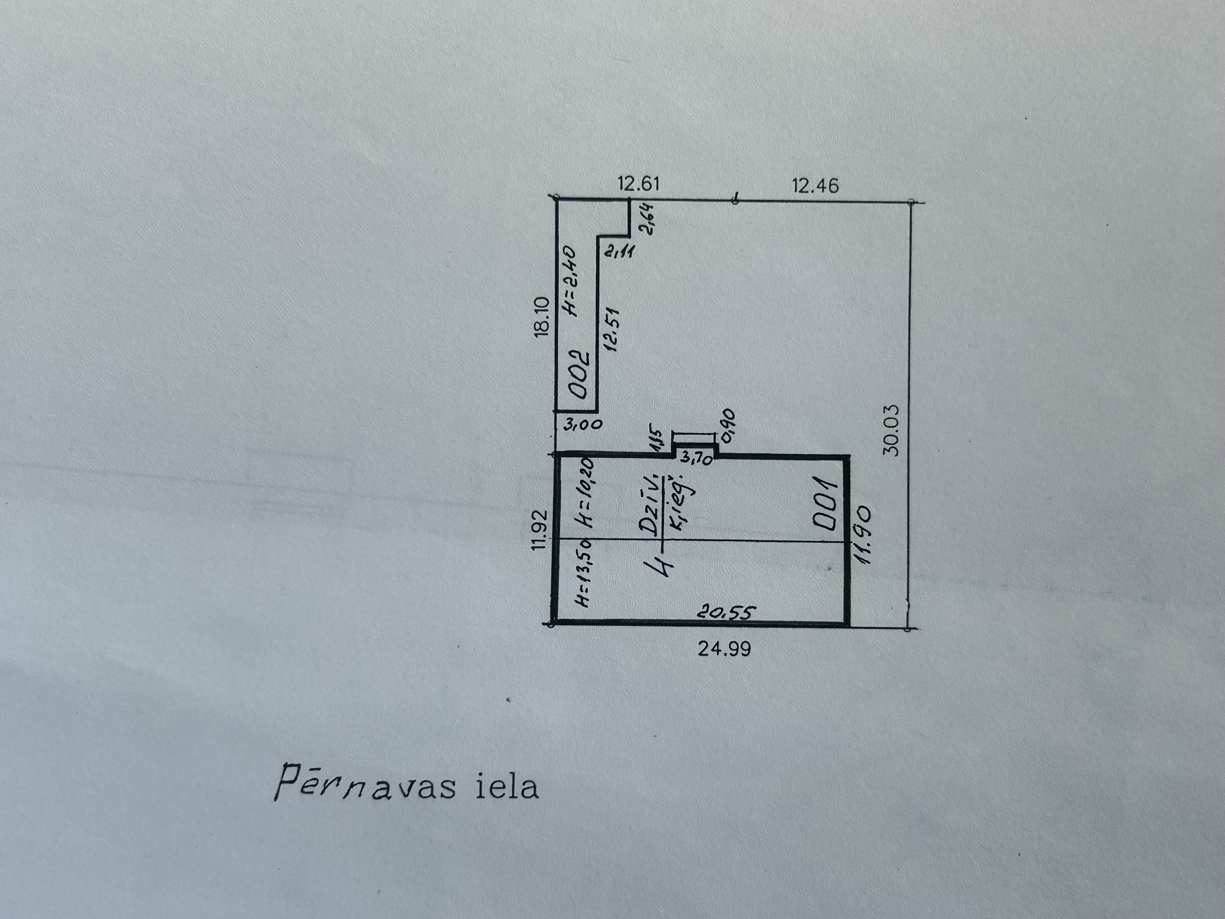 Investīciju objekts, Pērnavas iela - Attēls 1