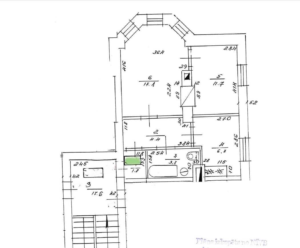 Apartment for sale, Ganību dambis street 6a - Image 1