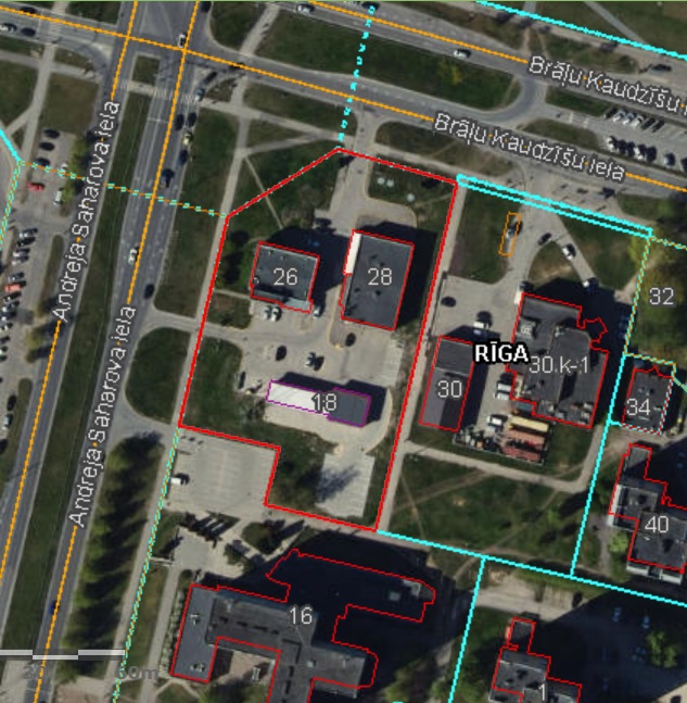 Investīciju objekts, Brāļu Kaudzīšu iela - Attēls 1