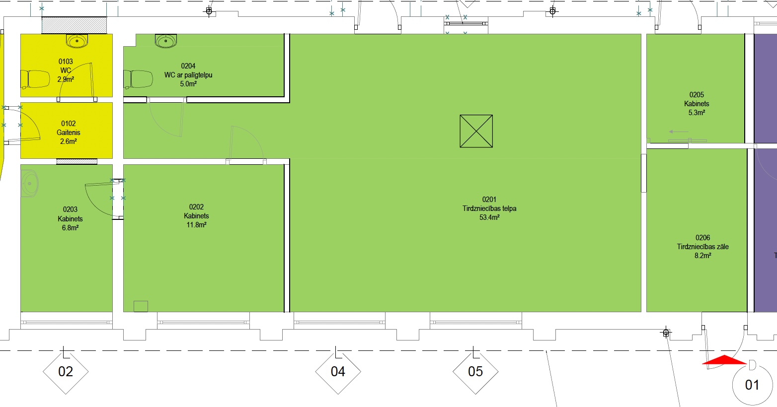 Iznomā tirdzniecības telpas, Brīvības iela - Attēls 1