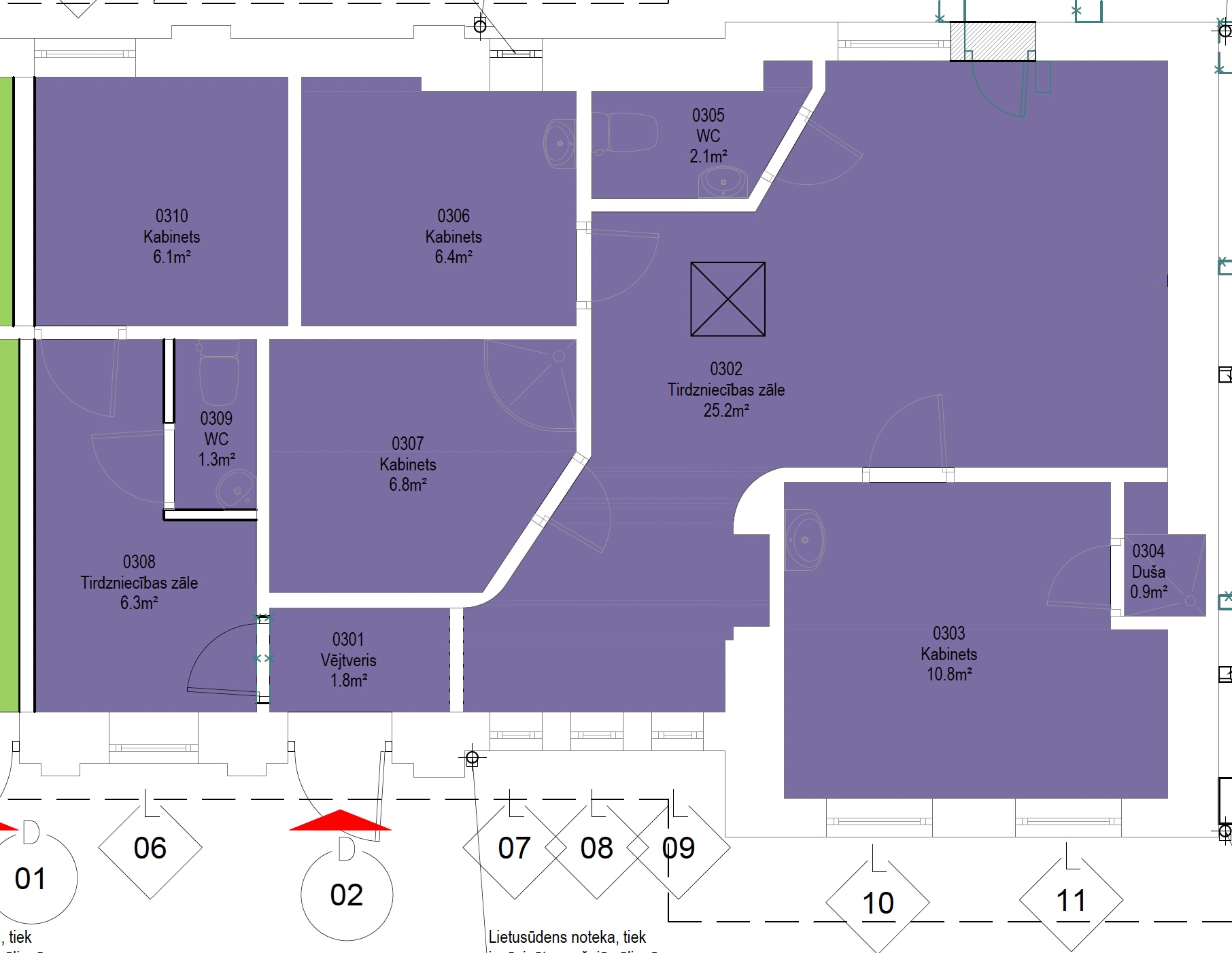 Iznomā tirdzniecības telpas, Brīvības iela - Attēls 1