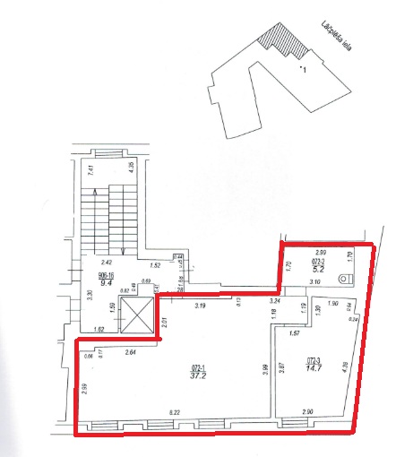 Pārdod dzīvokli, Lāčplēša iela 24 - Attēls 1