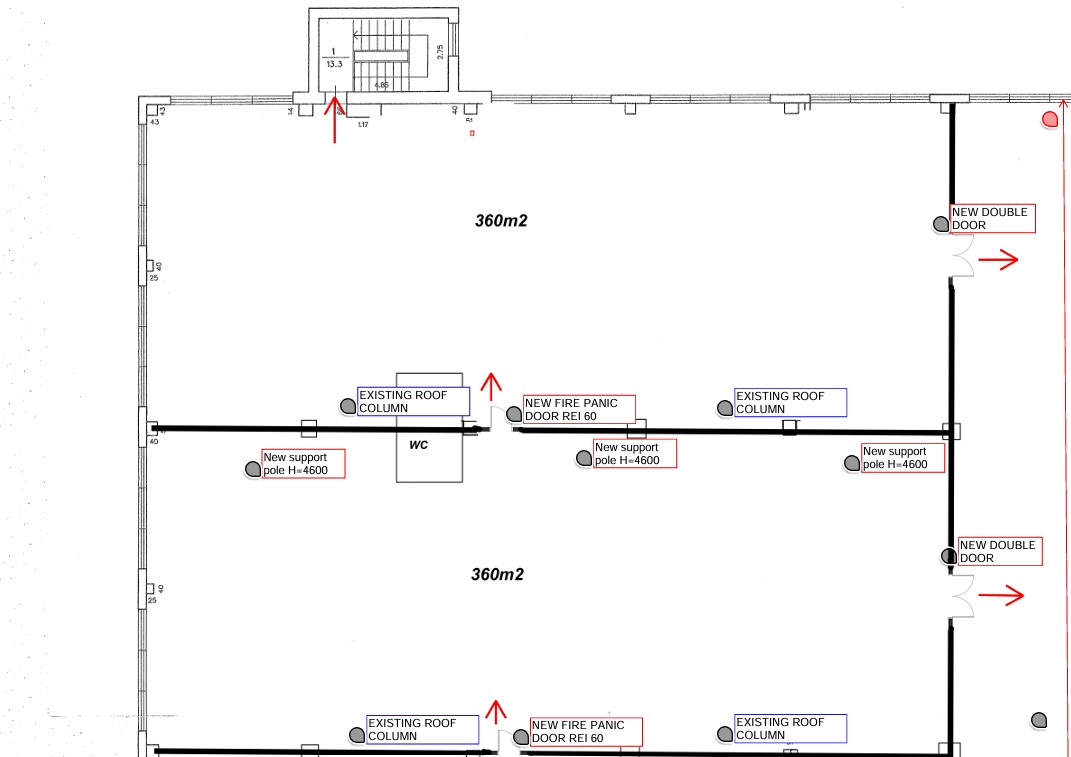 Warehouse for rent, Krasta street - Image 1