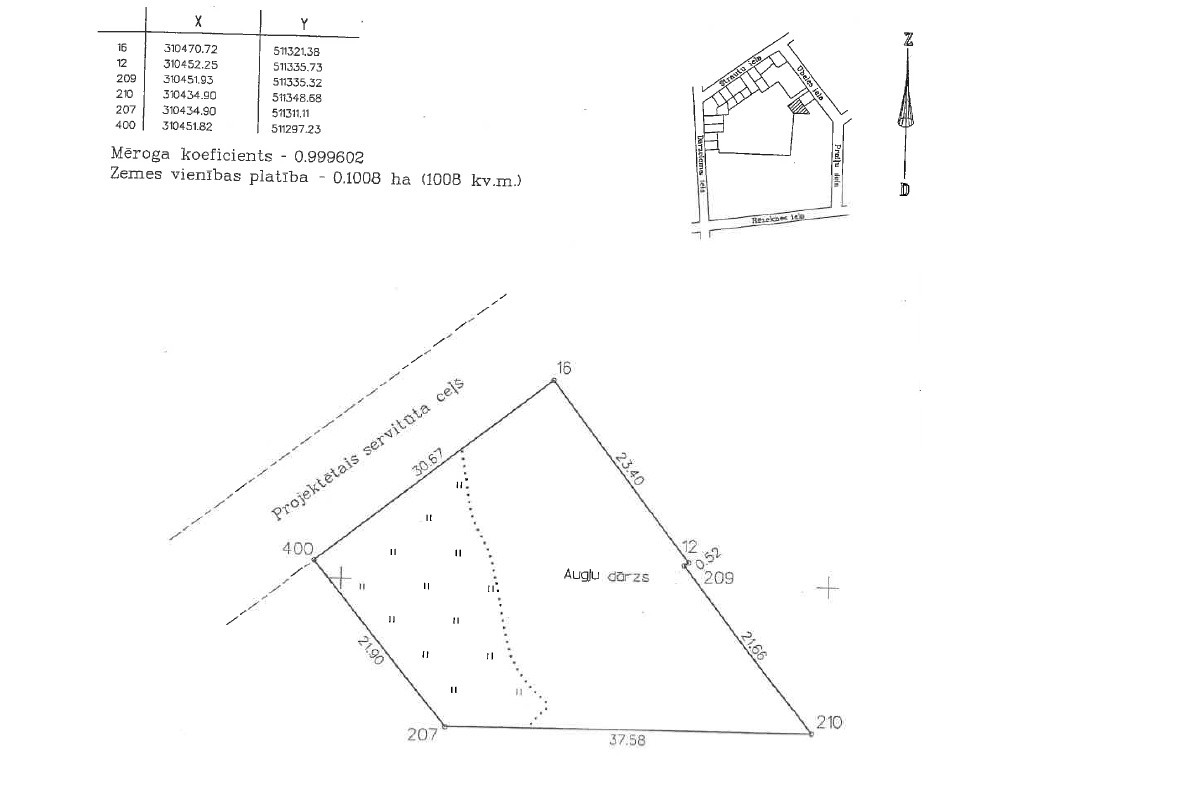 Land plot for sale, Kaķu street - Image 1