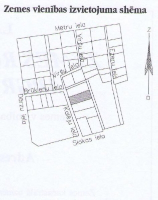 Pārdod zemi, Brūkleņu iela - Attēls 1