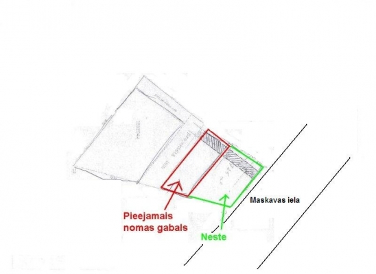 Land plot for rent, Maskavas street - Image 1