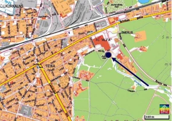 Land plot for sale, Stūrīša street - Image 1