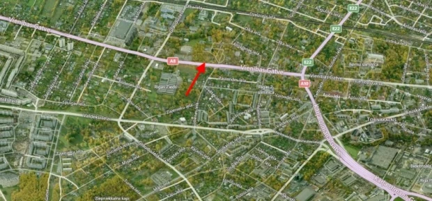 Zeme — Vienības gatve, Kreisais krasts, Ziepniekkalns