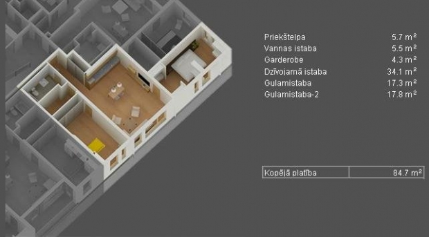 Pārdod dzīvokli, Jaunlazdu iela 12 - Attēls 1