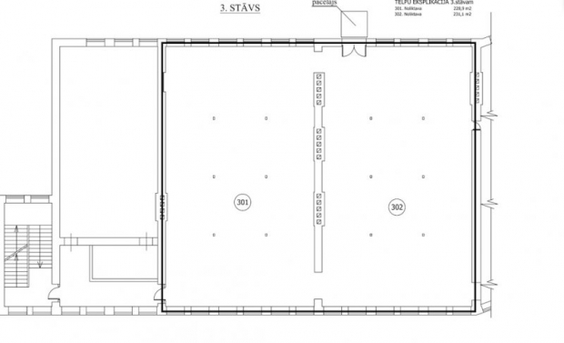 Iznomā noliktavu, Tēraudlietuvs iela - Attēls 1