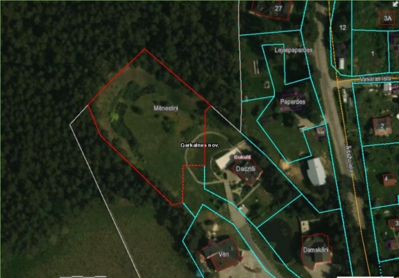 Land plot for sale, Mēnestiņi - Image 1