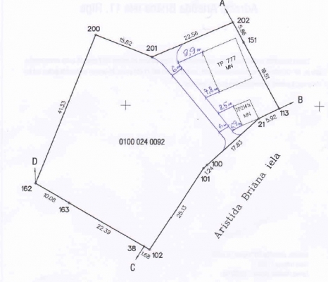 Land plot for sale, Briāna street - Image 1