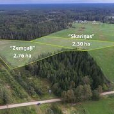 Land plot for sale, Zemgaļi, Skariņas - Image 1