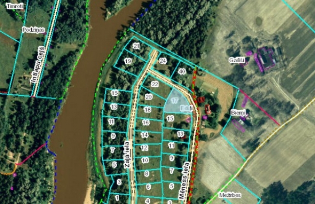 Land plot for sale, Mēness street - Image 1