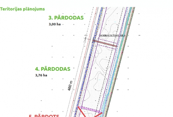 Land plot for sale, Jelgavas ceļš street - Image 1