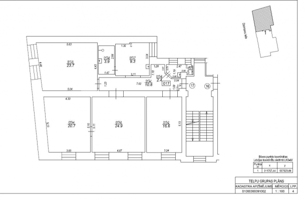 Izīrē dzīvokli, Dzirnavu iela 115 - Attēls 1