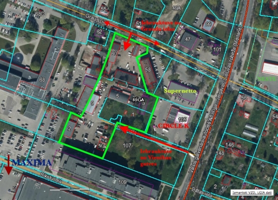 Land plot for sale, Vienības gatve street - Image 1