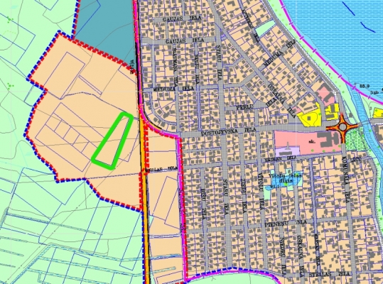 Land plot for sale, Gulbju ielas rajons, 3.kvartāls - Image 1