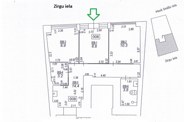 Office for rent, Mazā Smilšu street - Image 1