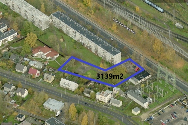 Land plot for sale, Lokomotīves street - Image 1