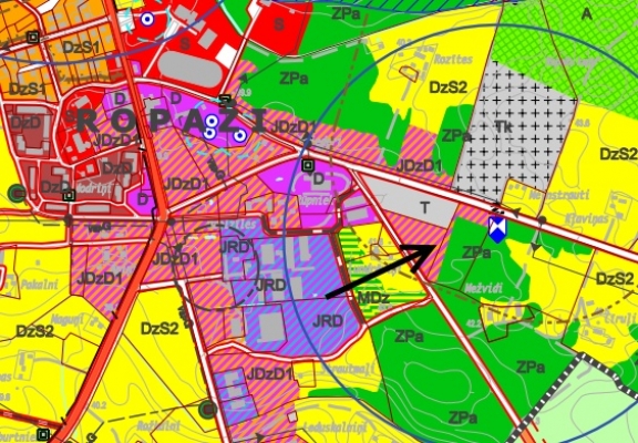 Land plot for sale, Melnstrauti - Image 1