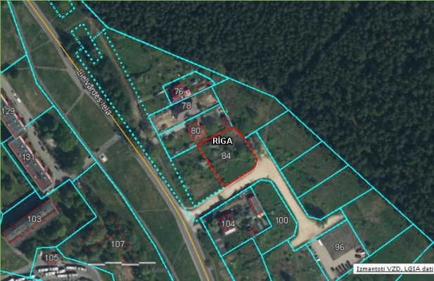 Land plot for sale, Lielvārdes street - Image 1