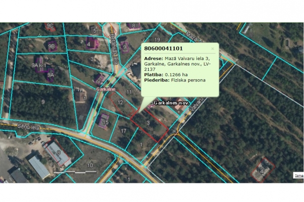 Land plot for sale, Mazā Vaivaru street - Image 1