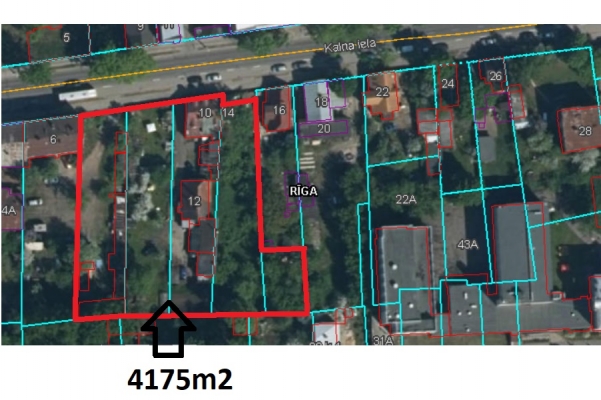 Land plot for sale, Kalna iela street - Image 1