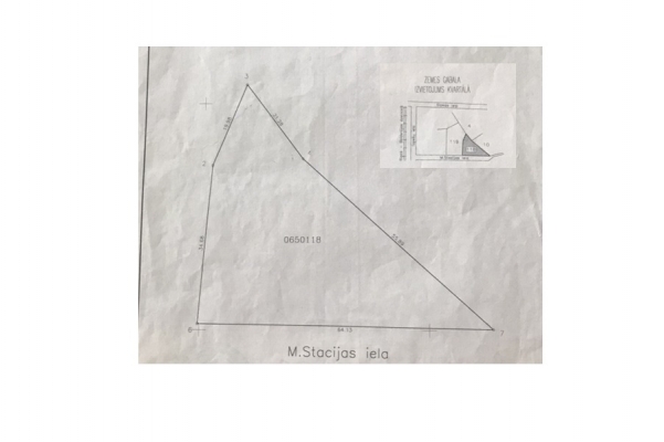 Продают земельный участок, улица Mazā Stacijas - Изображение 1
