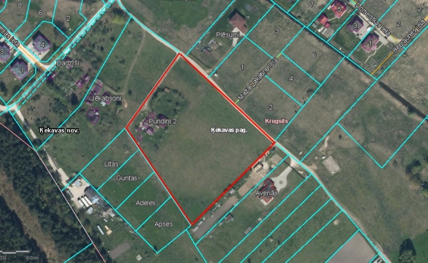 Land plot for sale, Pundiņi - Image 1