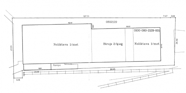 Iznomā noliktavu, Kurzemes prospekts iela - Attēls 1