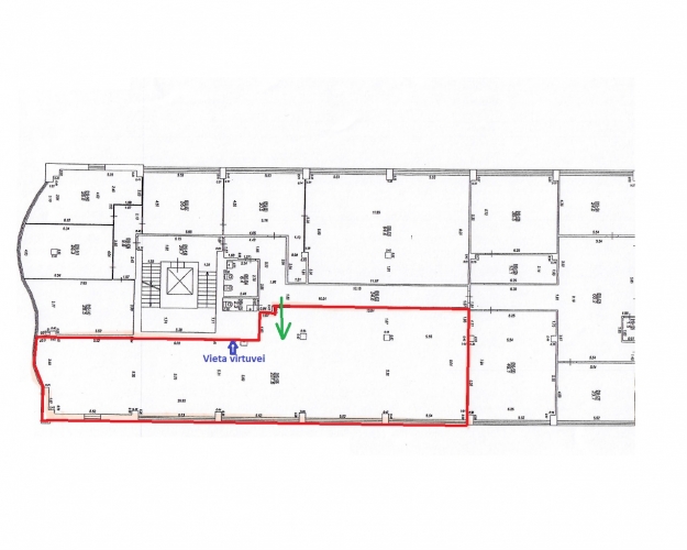 Sludinājumi. Kravu ostas terminālis \'Port Magnat\' piedāvā nomāt atvērta tipa biroju savas ēkas 4. stāvā, ir Cena: 956 EUR/mēn Foto #5