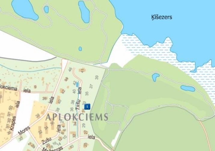 Sludinājumi. Tiek pārdots zemes gabals privātmāju rajonā, gleznainā vietā 400m attālumā no Ķīšezera.  Netālu ir Cena: 156590 EUR Foto #1