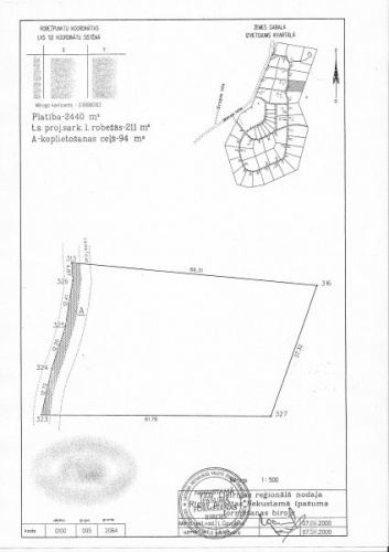 Sludinājumi. Tiek pārdots zemes gabals privātmāju rajonā, gleznainā vietā 400m attālumā no Ķīšezera.  Netālu ir Cena: 156590 EUR Foto #3
