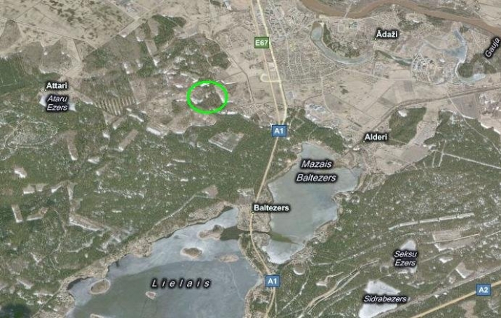 Sludinājumi. Tiek pārdots zemes gabals privātmājas, vairāku privātmāju, ciemata vai viesnīcas būvniecībai. Zeme Cena: 1.495e+06 EUR Foto #6