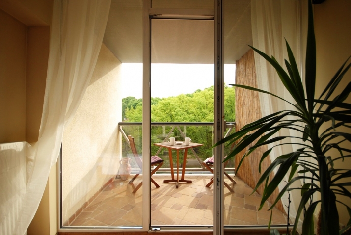 Sludinājumi. Vienistabas studio tipa dzīvoklis jaunajā projektā Klijānu ielā ar terasi uz parka pusi.  + visa Cena: 450 EUR/mēn Foto #2