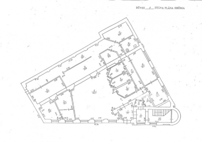Sludinājumi. Iznomā tirdzniecības/biroja telpas VEF\'ā.  + 1. stāvs. + Platība sastāv no zāles un vairākiem Cena: 2340 EUR/mēn Foto #9