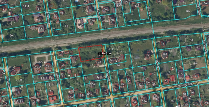 Sludinājumi. Plašs zemes gabals 2175 m2 platībā privātmāju rajonā Mellužos. Līdz jūrai  7 minūtes kājām, līdz Cena: 88000 EUR Foto #1