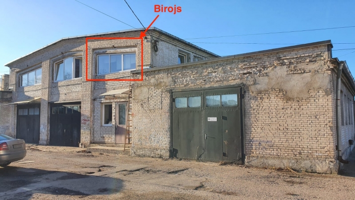 Объявление. Biroja telpas industriālā parkā 2. stāvā.   Biroja telpas sastāv no diviem kabinetiem. Цена: 165 EUR/мес. Foto #3