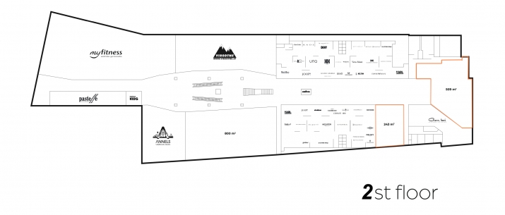 Объявление. Restorāna telpas t/c \'-Sky & more-\', 2. stāvā.  + Platība sastāv no atvērta tipa telpas, kura Цена: 3705 EUR/мес. Foto #7