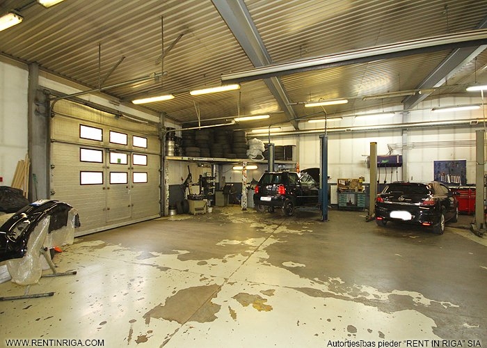 Объявление. Autosalona/ autoservisa telpas Centrā, pie DUS \'Circle K\'. Platība sastāv no aprīkotas servisa Цена: 7000 EUR/мес. Foto #7