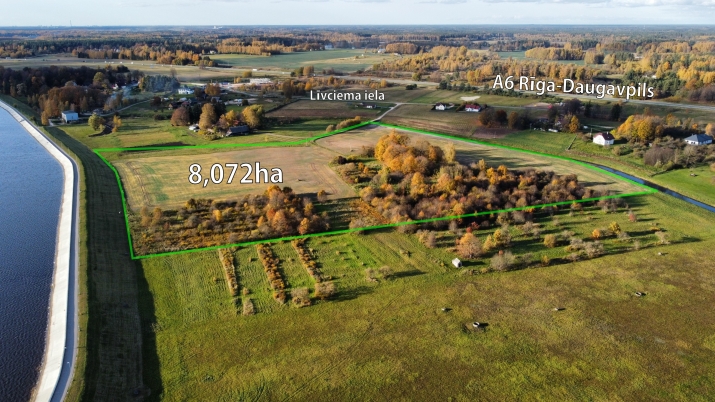 Sludinājumi. Piedāvājumā investīcju iespēja Ikšķilē!  Tiek pārdodi vairāki zemesgabali 8.072 hektāru platībā Cena: 440000 EUR Foto #4