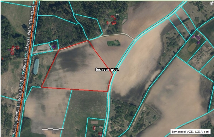 Sludinājumi. Pārdod zemi rūpnieciskās apbūves teritorijā (R2).   Īpašums atrodas Bauskas rajonā - Iecavas Cena: 454500 EUR Foto #1