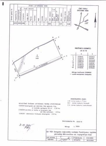 Sludinājumi. Pārdod 8.35 ha zemi rūpnieciskās apbūves teritorijā (R2).  Īpašums atrodas Bauskas raj.- Iecavas Cena: 710000 EUR Foto #2