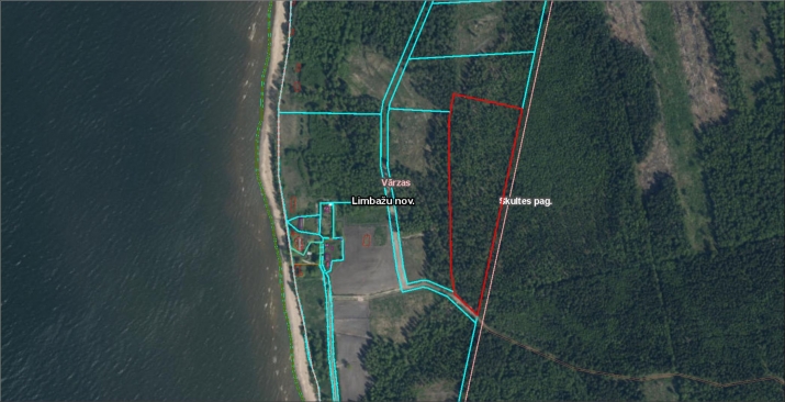 Sludinājumi. Piedāvājumā lielisks 3.24 ha liels zemes gabals Vidzemes jūrmalā 300 m no jūras.   Īpašumu visā Cena: 149000 EUR Foto #1