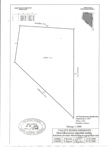 Sludinājumi. Pārdod zemi Liepājā, Liepājas ziemeļu priekšpilsētā starp Kolkas, Mazirbes un Jūrkalnes ielām. Cena: 99000 EUR Foto #5