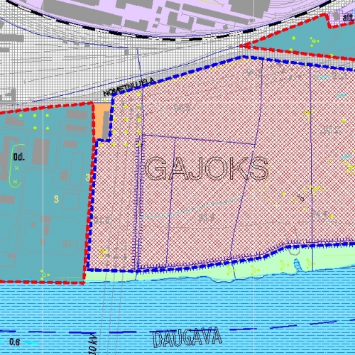Sludinājumi. Pārdod zemes gabalu 2.28 ha platībā Daugavas krastā. Saskaņā ar attīstības plānu zemes gabals Cena: 25000 EUR Foto #3
